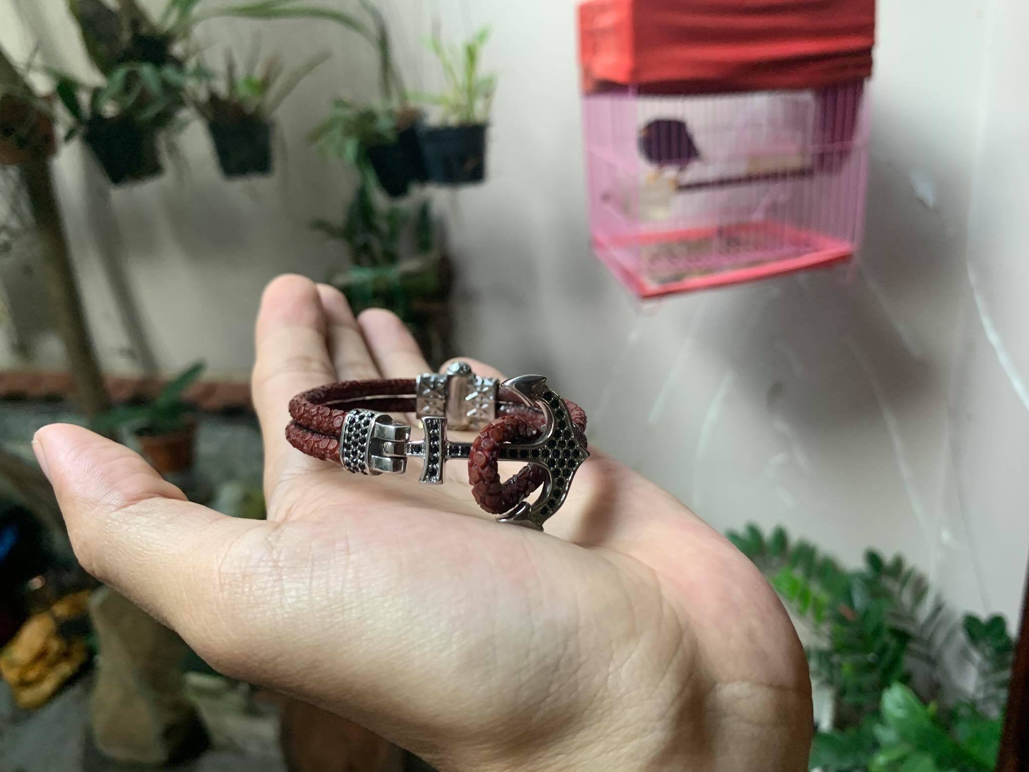 vòng tay da cá đuối