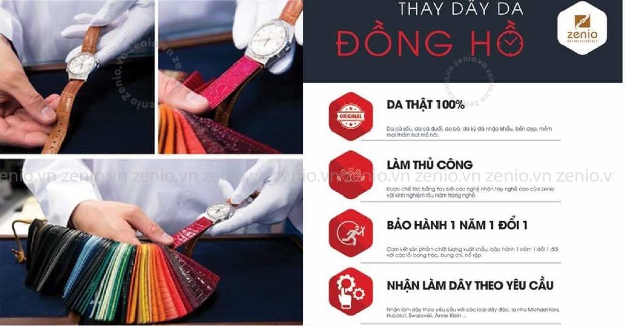 Làm Dây Đồng Hồ Theo Yêu Cầu