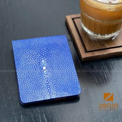 Ví da cá đuối mini hand made