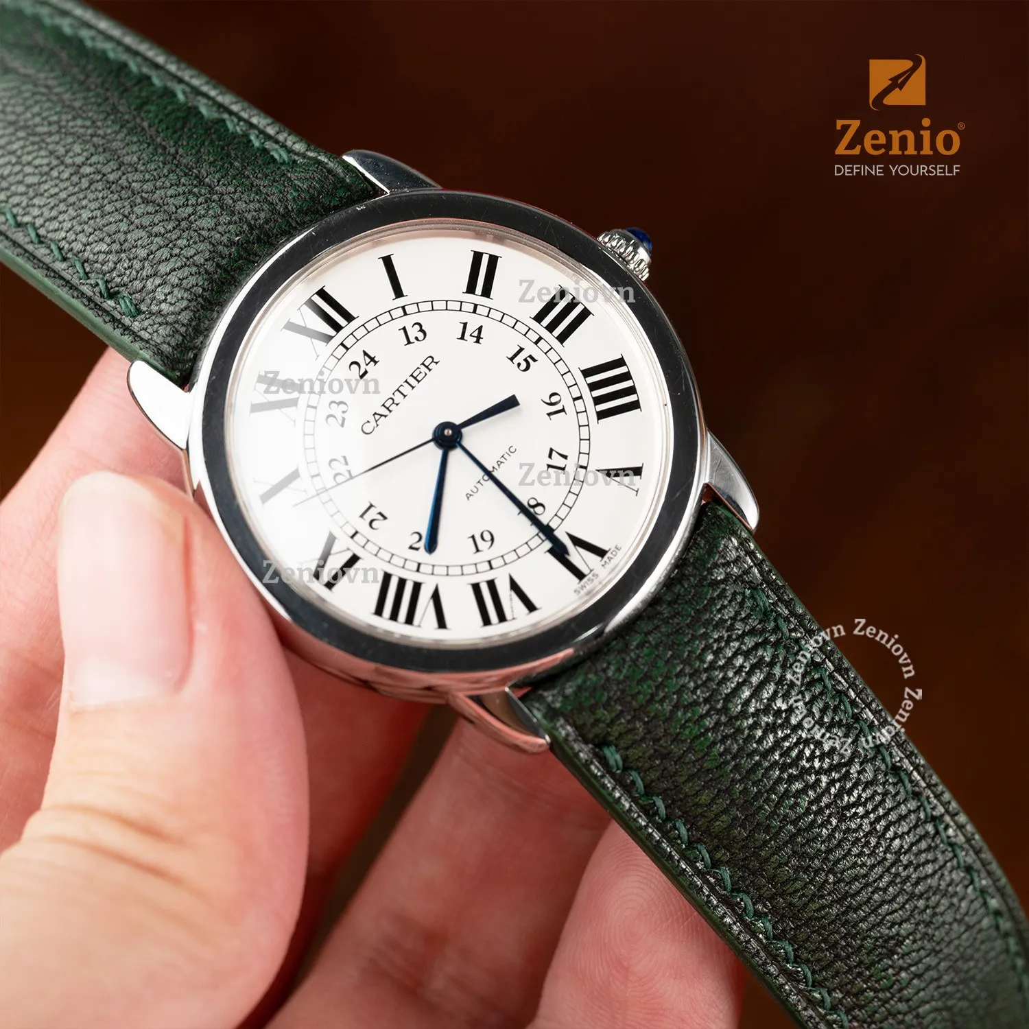 Dây Da Fatnat Màu Xanh Lá 1