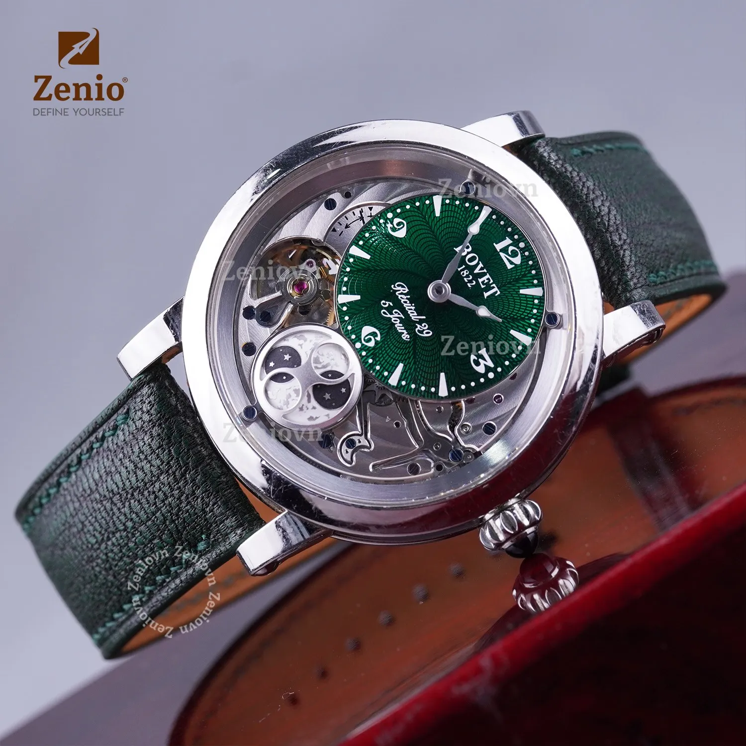 Dây Da Fatnat Màu Xanh Lá 4