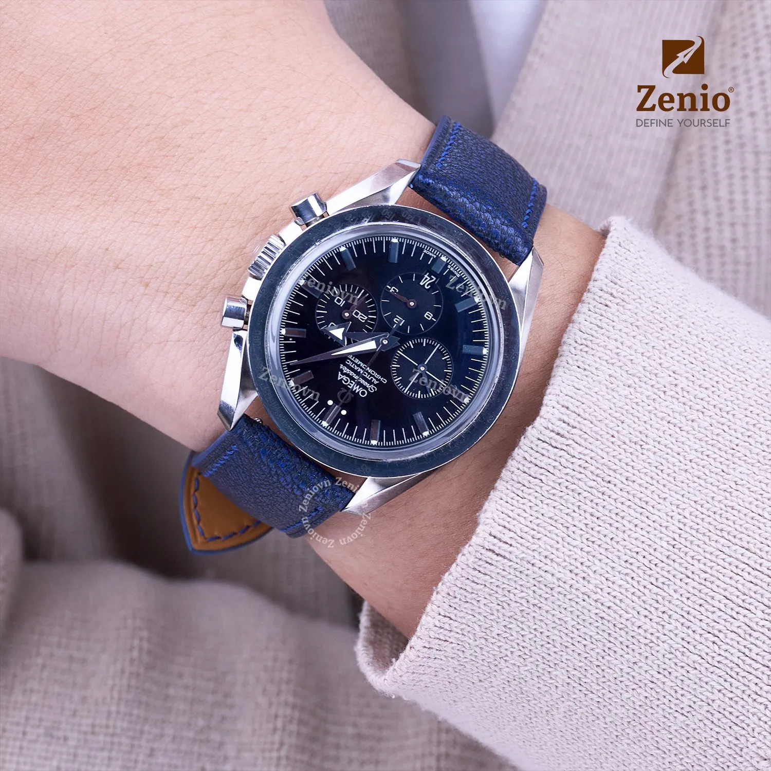 Dây Da Fatnat Màu Xanh Navy 3