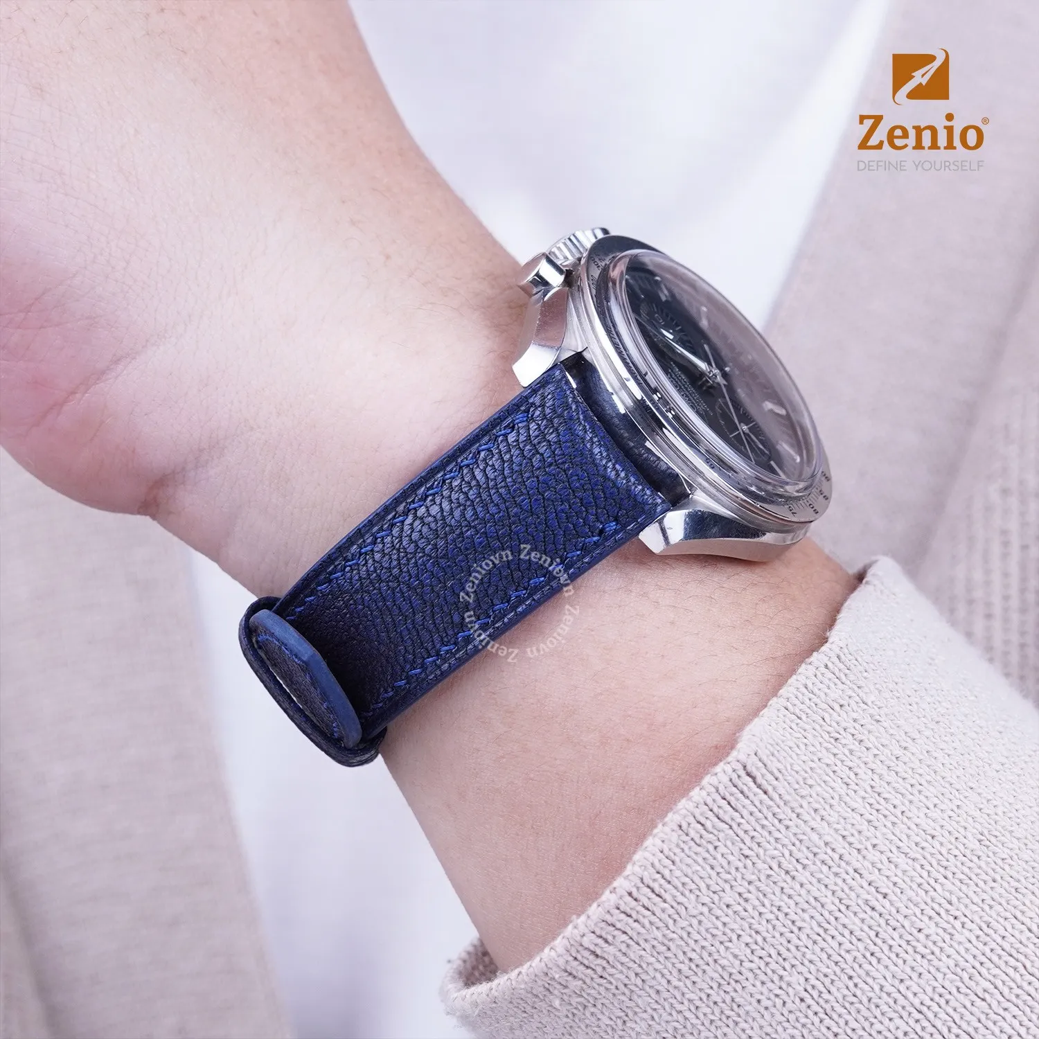 Dây Da Fatnat Màu Xanh Navy 4