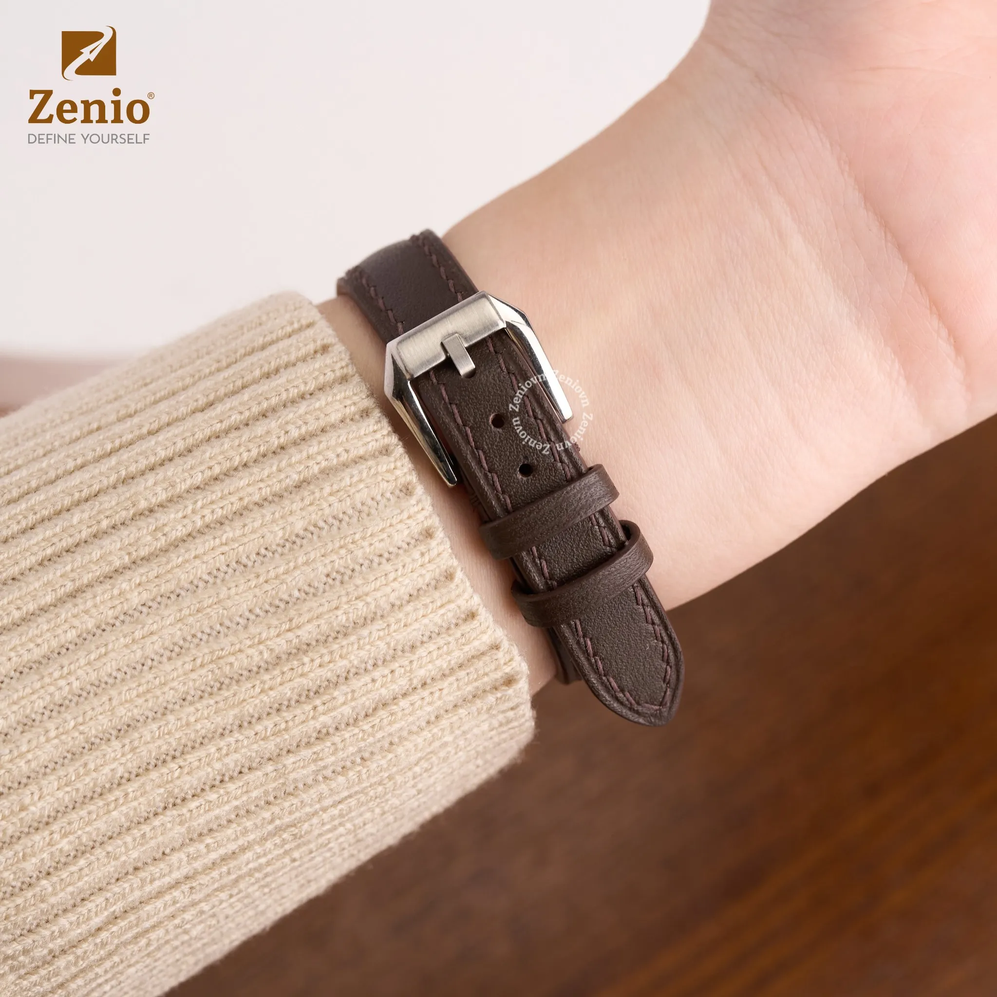 Dây Da Nappa Classic - Màu Nâu đất 2