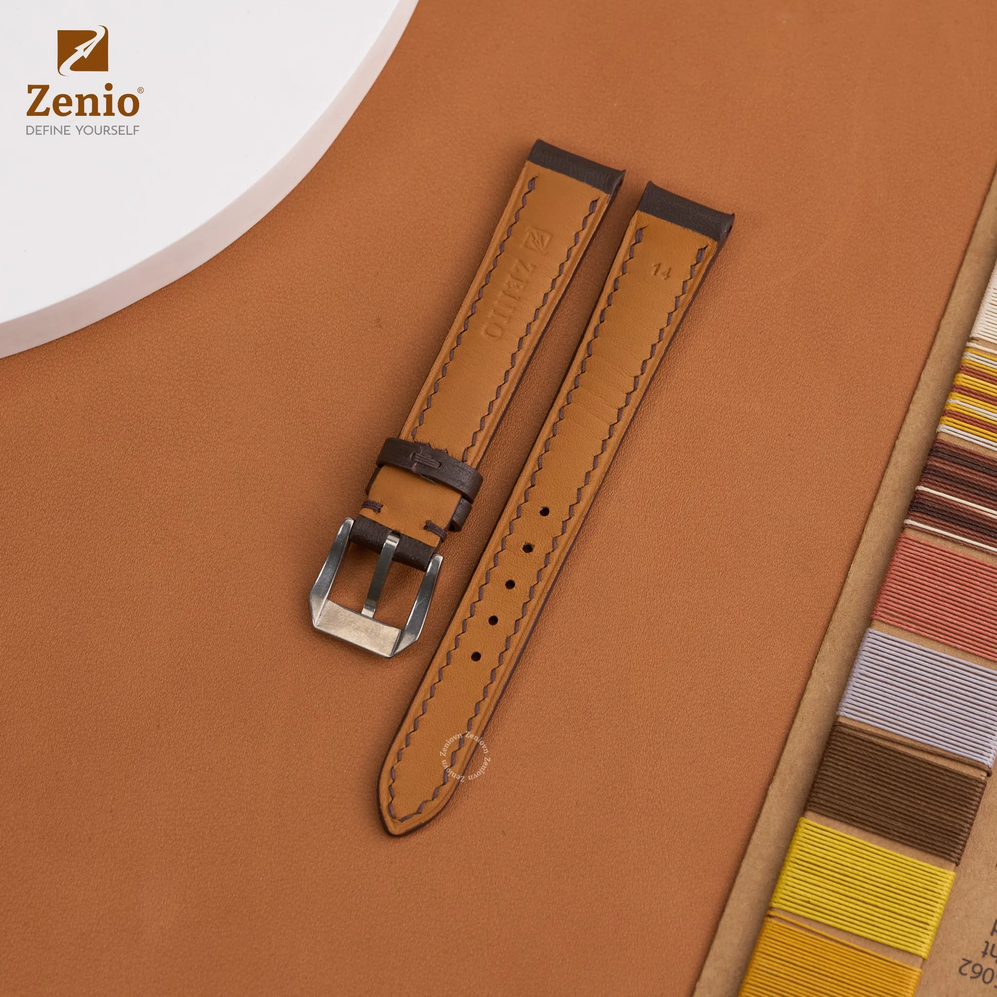 Dây Da Nappa Classic - Màu Nâu đất 4