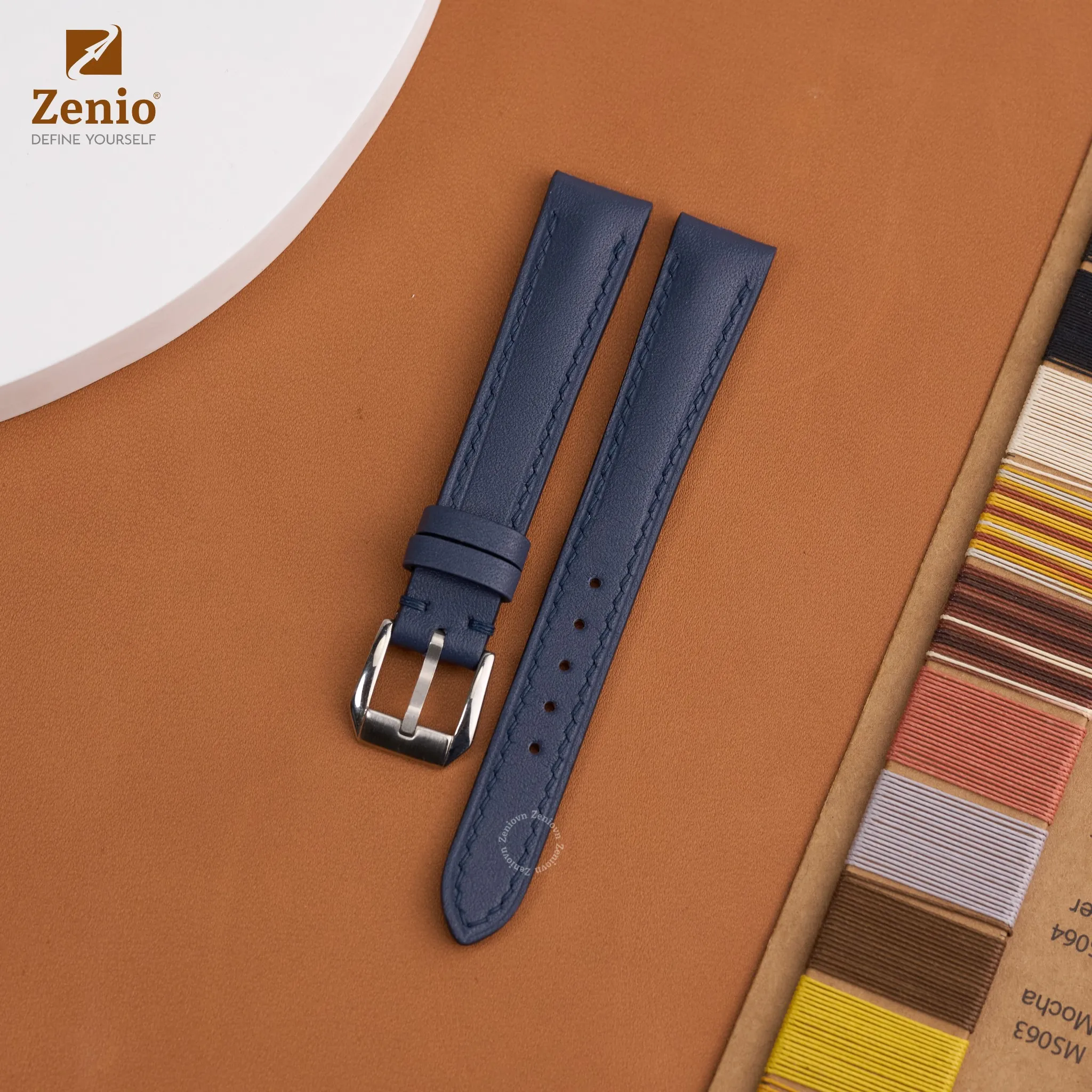 Dây Da Nappa Classic - Màu Navy 3