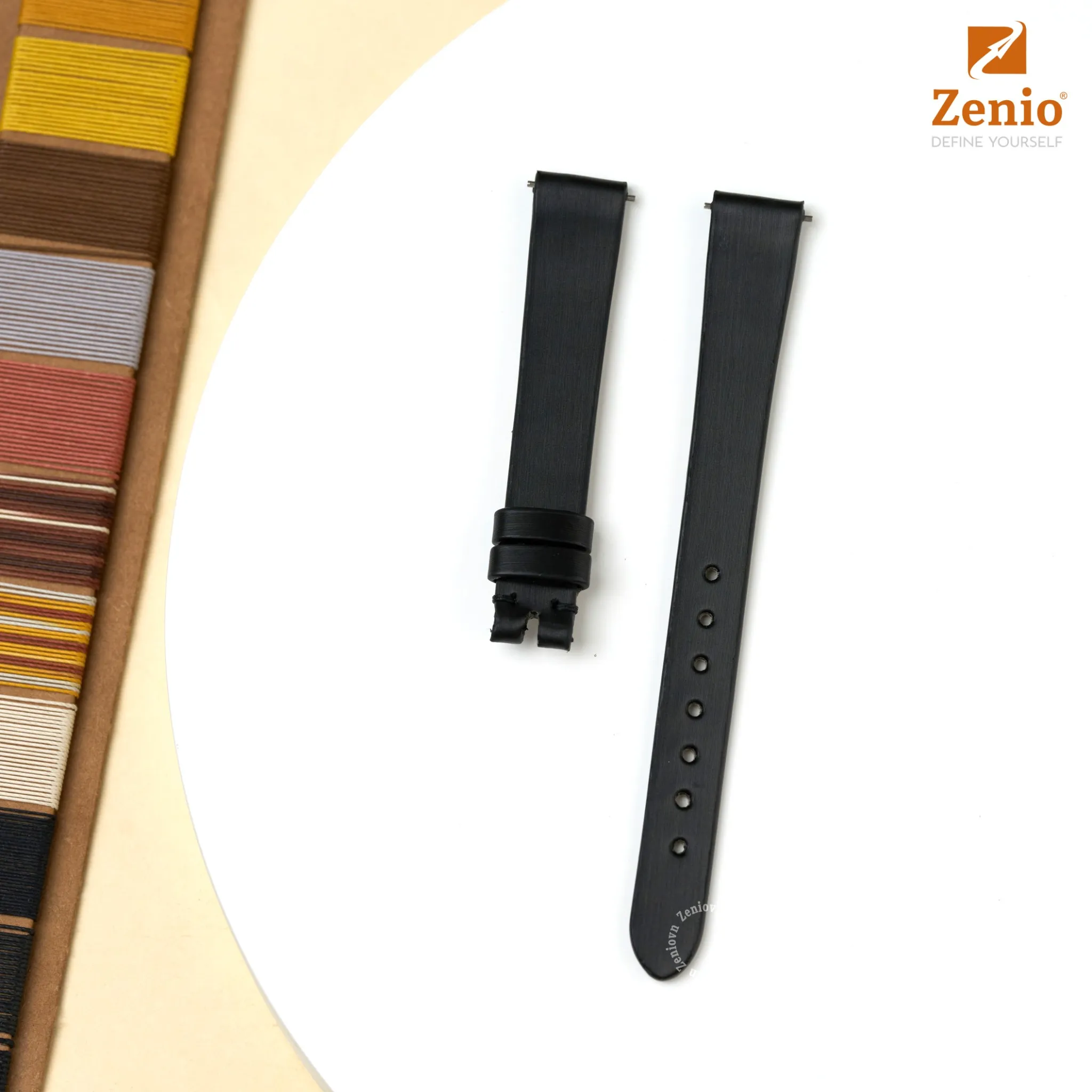 Dây đồng hồ Satin Màu đen cho đồng hồ Chopard